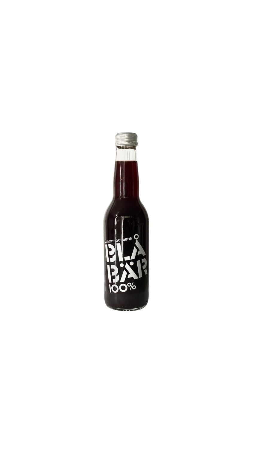 Blåbärsdryck  100% Blåbär