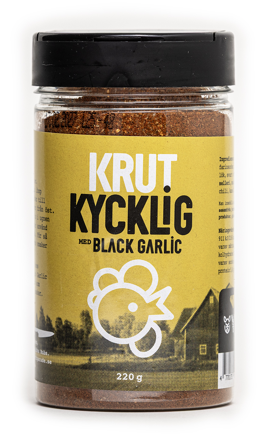 Krut Kycklig Rub Black Garlic
