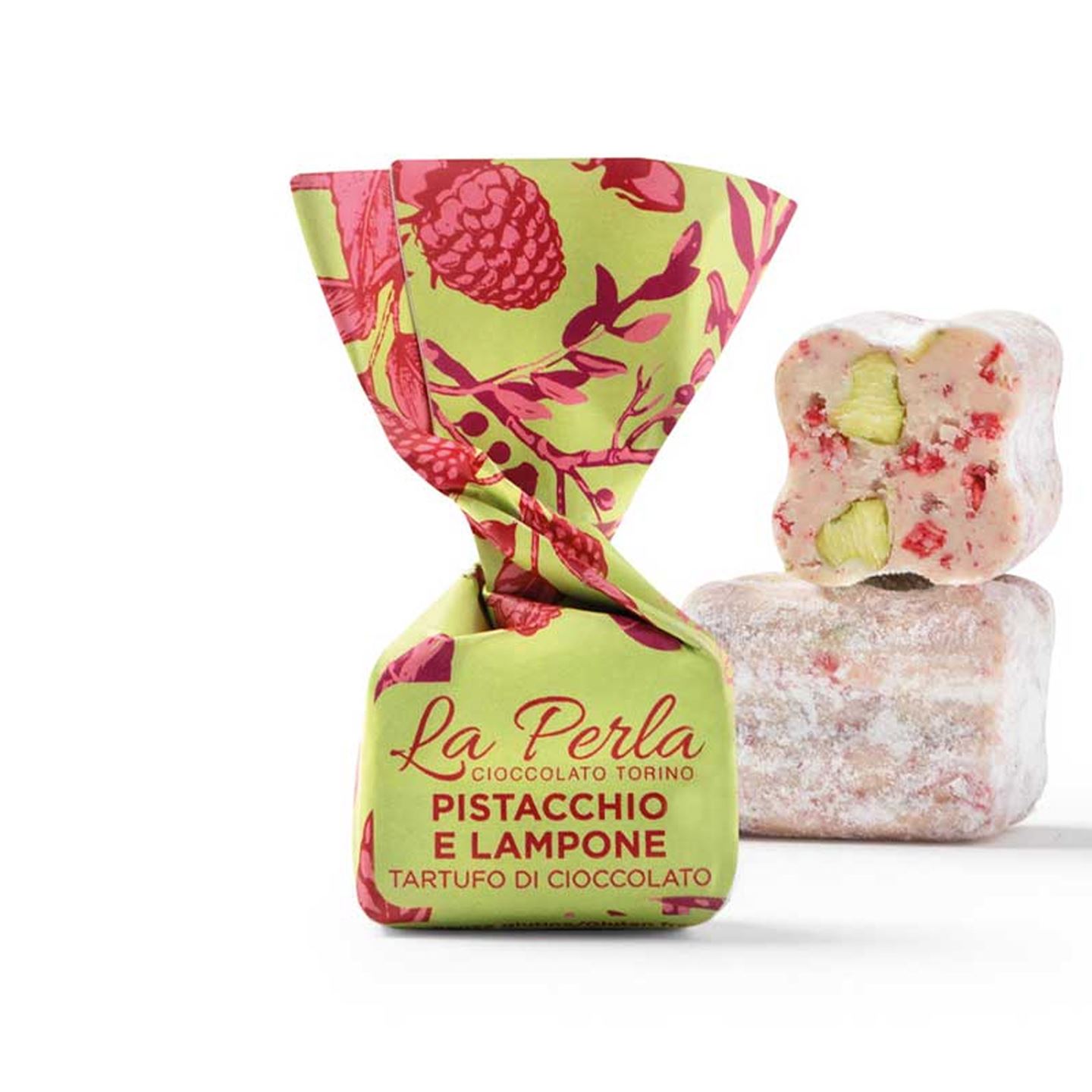 La Perla Pistage & Hallon Chokladtryffel 2st