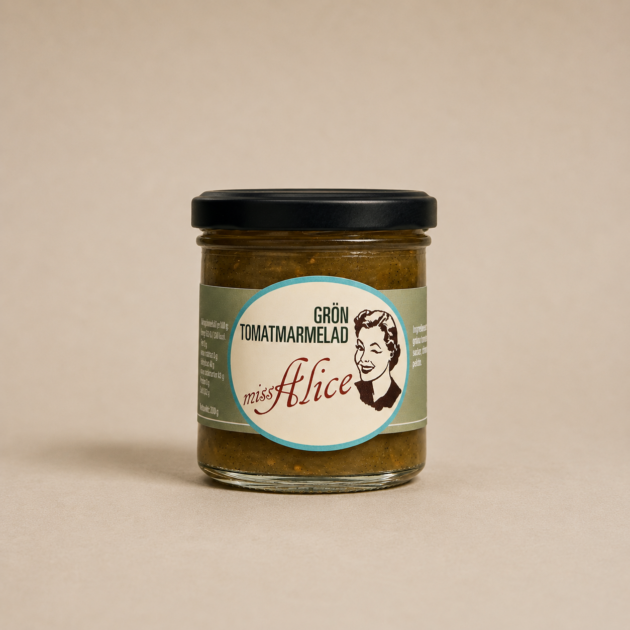 Miss Alice Grön Tomat Marmelad 190g